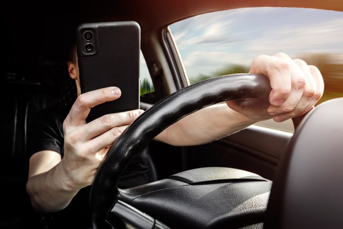 Amenzi usturătoare și permis suspendat pentru șoferii care folosesc telefonul mobil la volan / (Foto: Freepik)