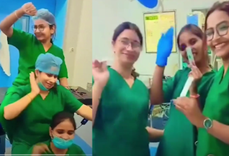 Trei asistente medicale au fost concediate după ce s-au filmat dansând în sala de operație  / Foto: Captura Youtube