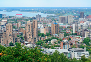 Vedere de pe Muntele Regal a orașului Montreal (Foto: Freepik)