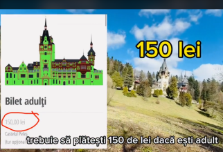 Biletul la Castelul Peleș este mai scump decât la Palatul Versailles