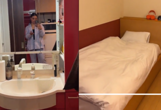 O studentă româncă a prezentat pe TikTok cum arată o cameră de cămin în Japonia / Foto: TikTok