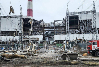 Ruşii au distrus centrala electrică din Harkov: atacul a lăsat fără curent electric 1,3 milioane de locuitori / Foto: X
