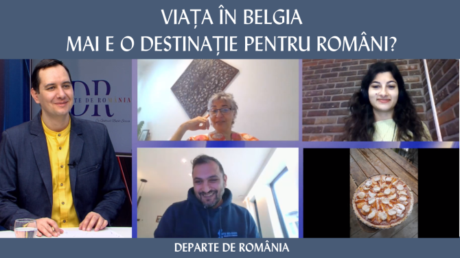 O familie de români din Belgia, la Departe de România