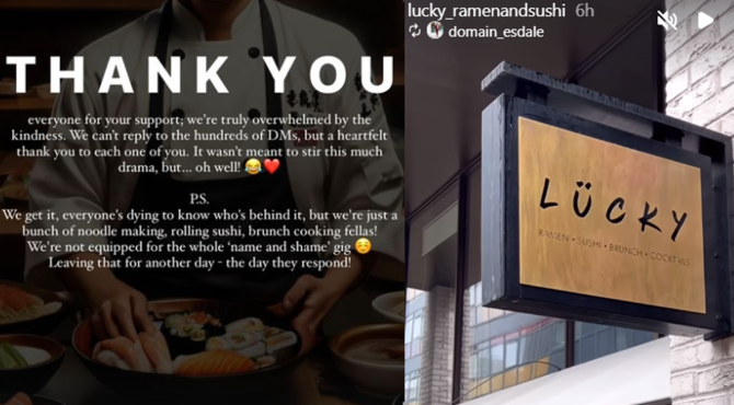 Restaurant lăudat, după ce a refuzat cererea unui influencer de a achita mâncarea prin „reclamă”: „Preferăm clienții care plătesc” / Foto: Instagram