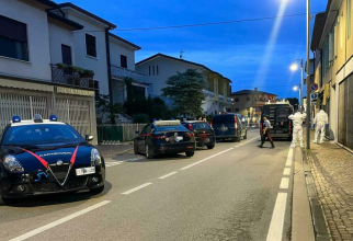 Poliția a intervenit la locul tragediei (Foto: Il Gazzettino)