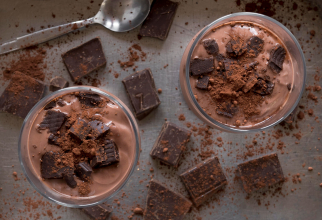 Mousse de ciocolată fără zahăr - un desert extraordinar de bun și sănătos (Foto: Freepik)