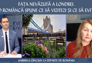 Gabriela Crăciun, invitată la Departe de România (Foto: captură Youtube)