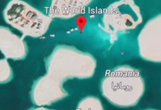 Insula România din Dubai are nevoie de ajutor: Riscă să se scufunde / Foto: Instagram