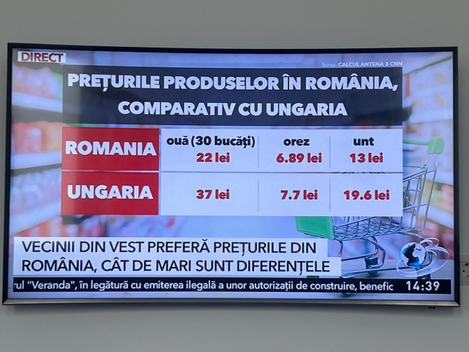 Ministrul Agriculturii: „Oamenii din Ungaria vin să cumpere alimente din România pentru că sunt mai ieftine” / Foto: Facebook