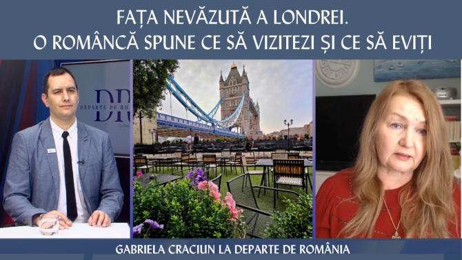 Gabriela Crăciun, invitată la Departe de România (Foto: captură Youtube)