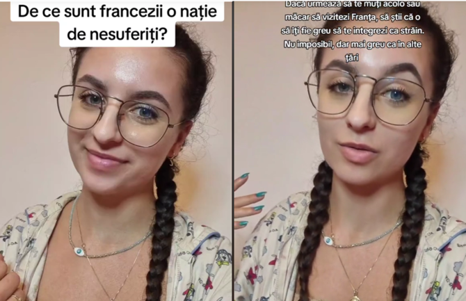O româncă explică de ce este greu să îți faci prieteni francezi: „Pur și simplu au o repulsie inconștientă față de tot ce e nou” / Foto: TikTok