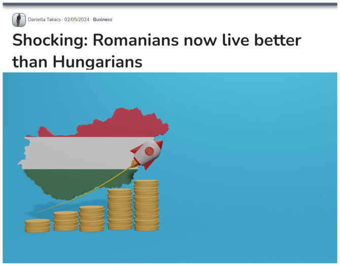 Presa din Ungaria remarcă creșterea nivelului de trai din România (Foto: Freepik/Dailynewshungary)